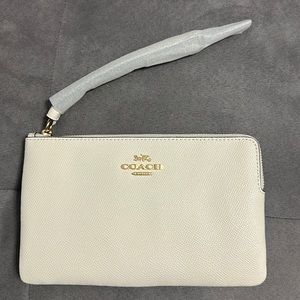 Coach Large Corner Zip Wristlet